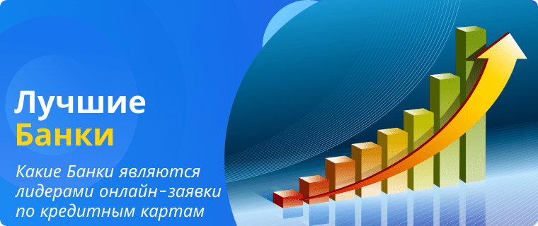 Банки лидеры онлайн-заявки по кредитным картам