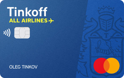 Дебетовая карта All Airlines от Т-Банка